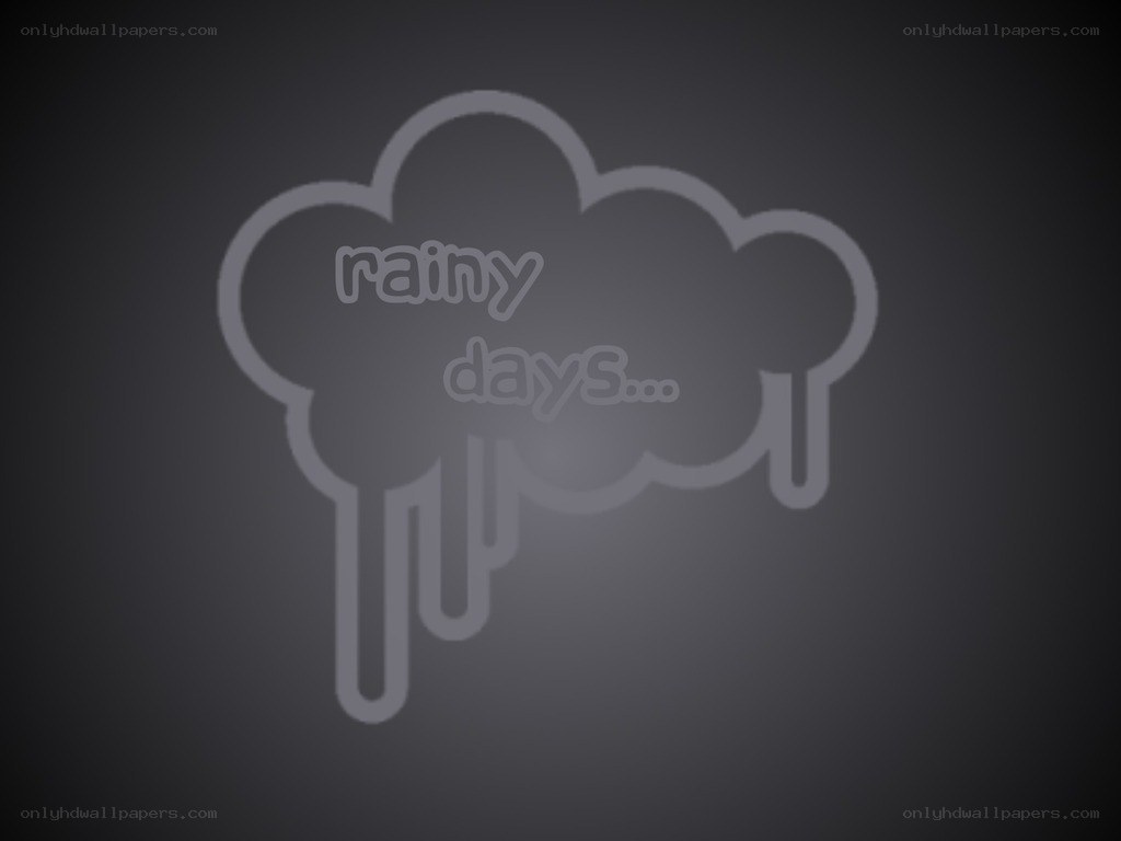 rainy days cloud icon