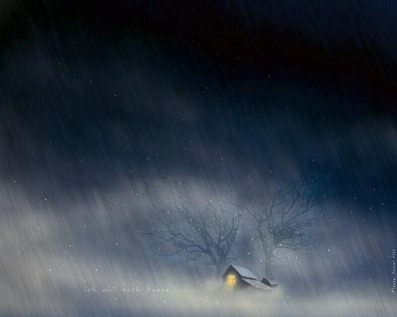 Rainy Night Cabin
