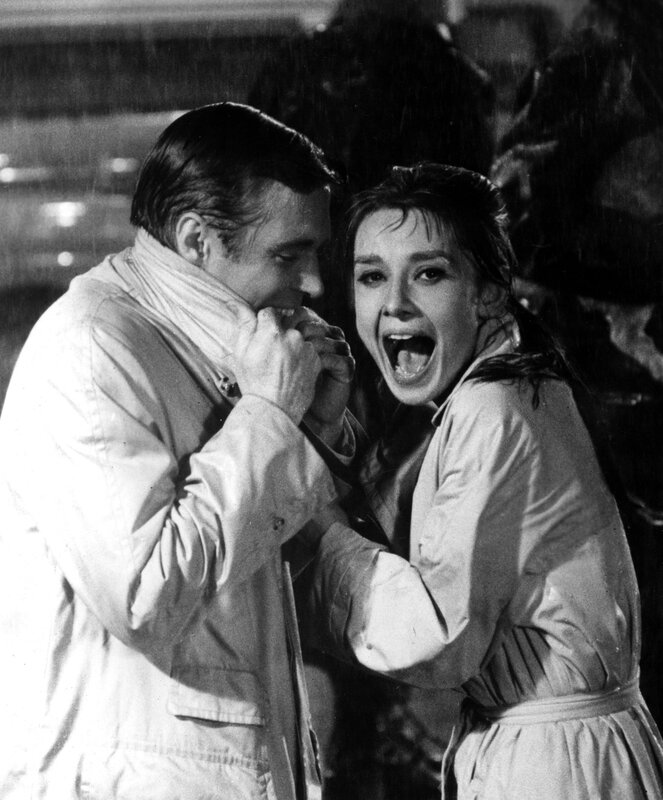 Rainy night embrace