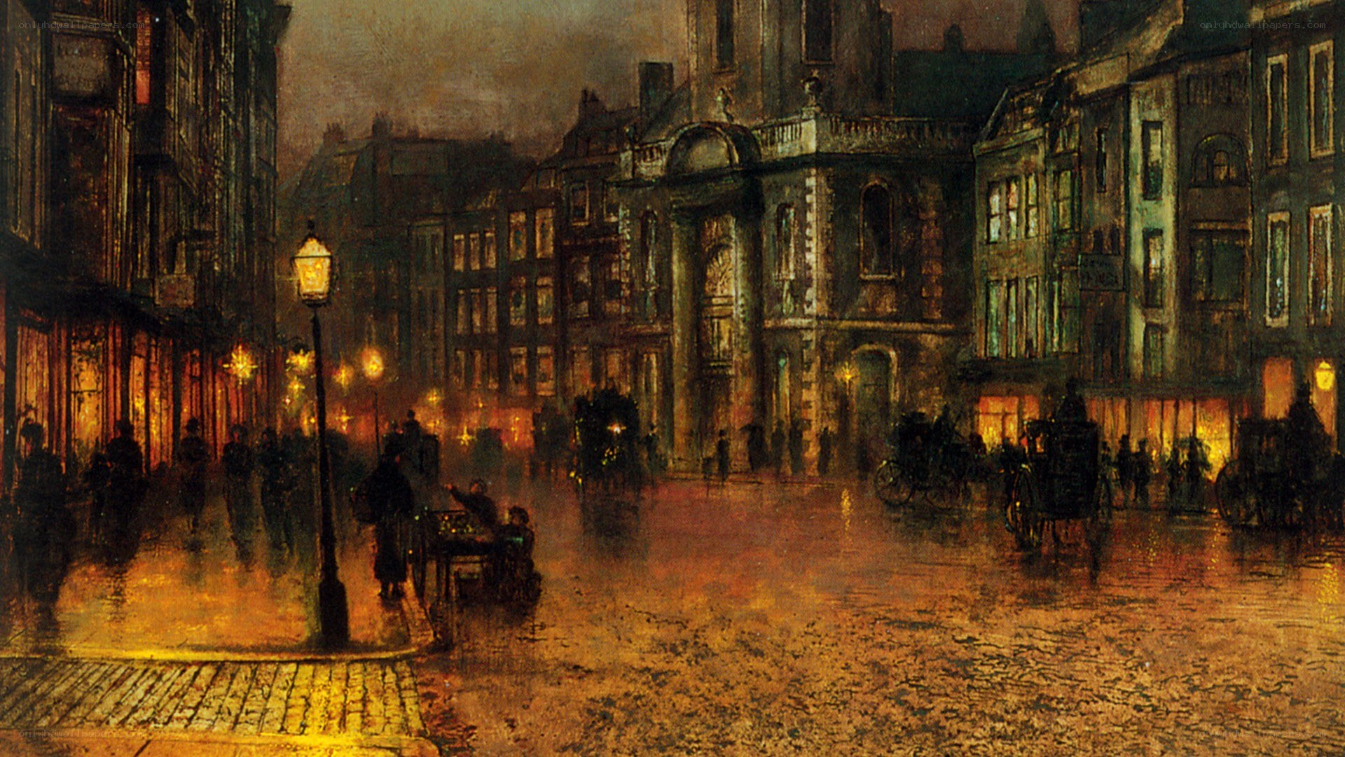 Rainy Night in London