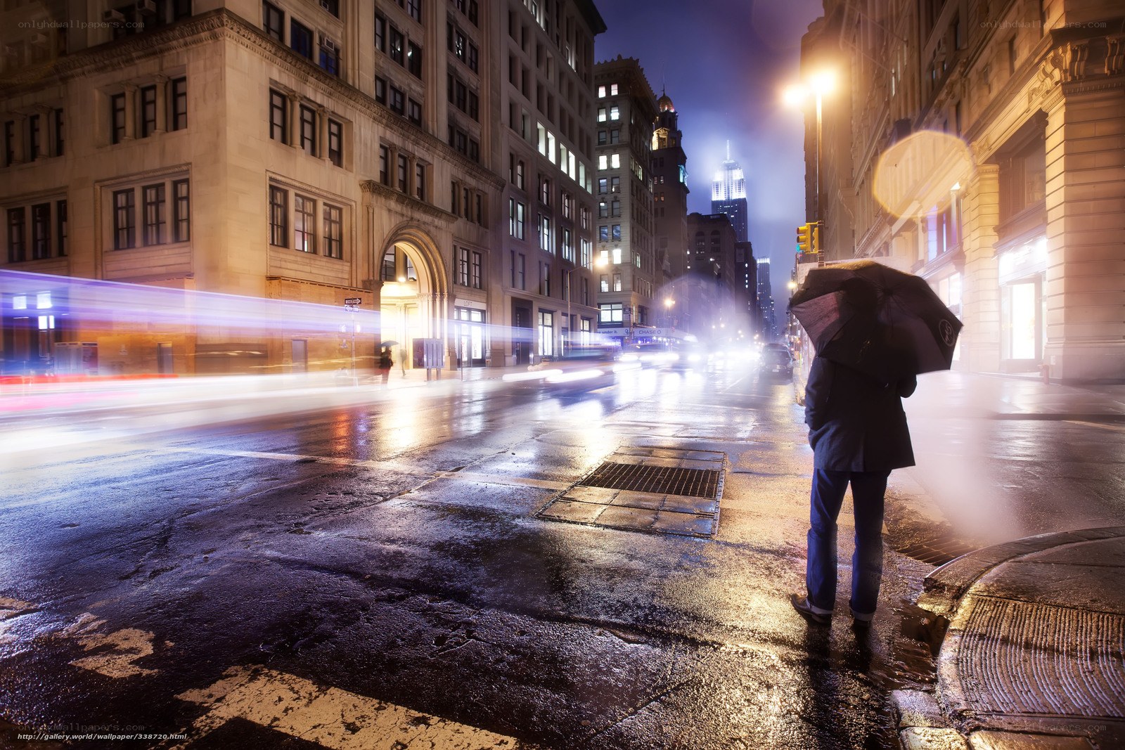 Rainy Night in the City