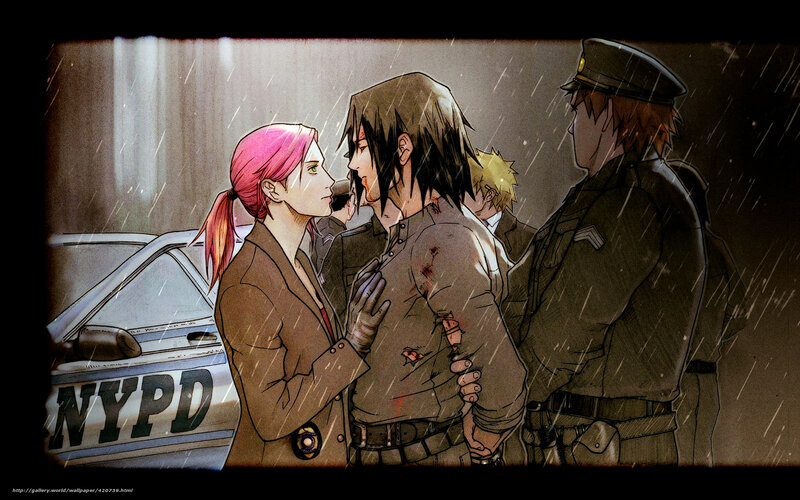 Rainy night reunion
