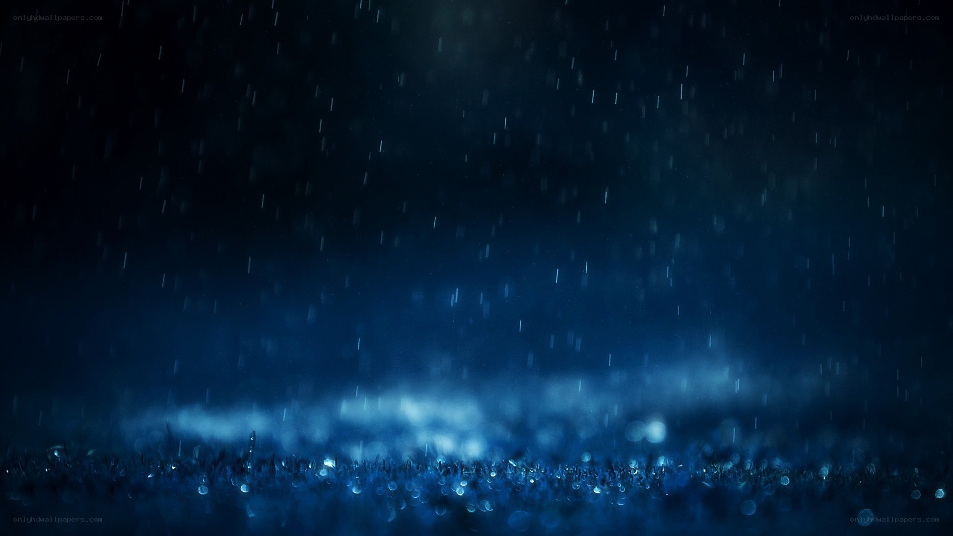 rainy night scene