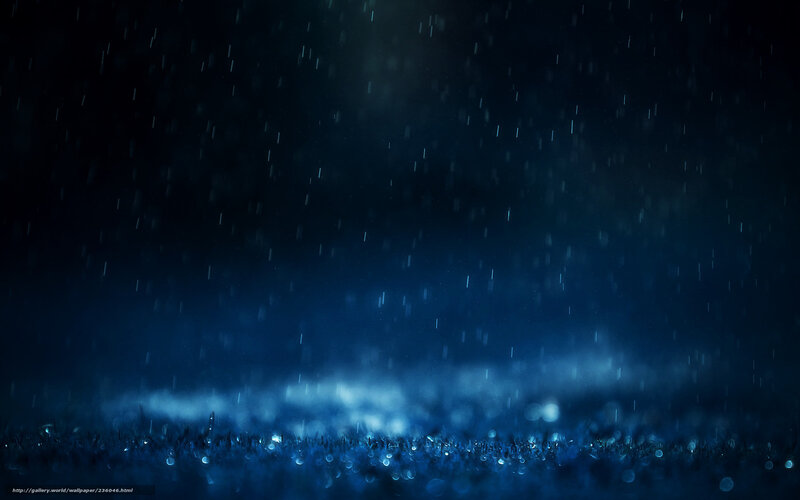 Rainy night scene