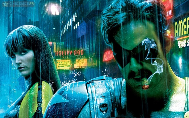 rainy street movie poster