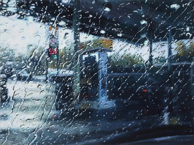 Rainy Street View