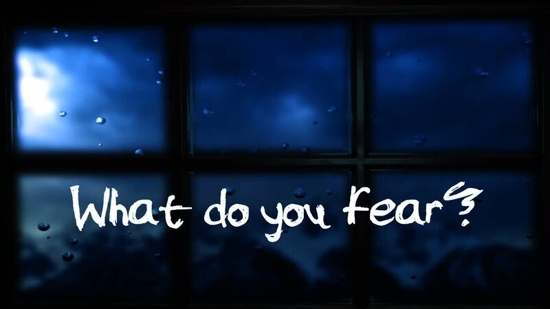 Rainy Window at Night