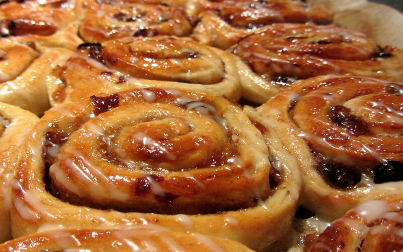 Raisin Cinnamon Rolls