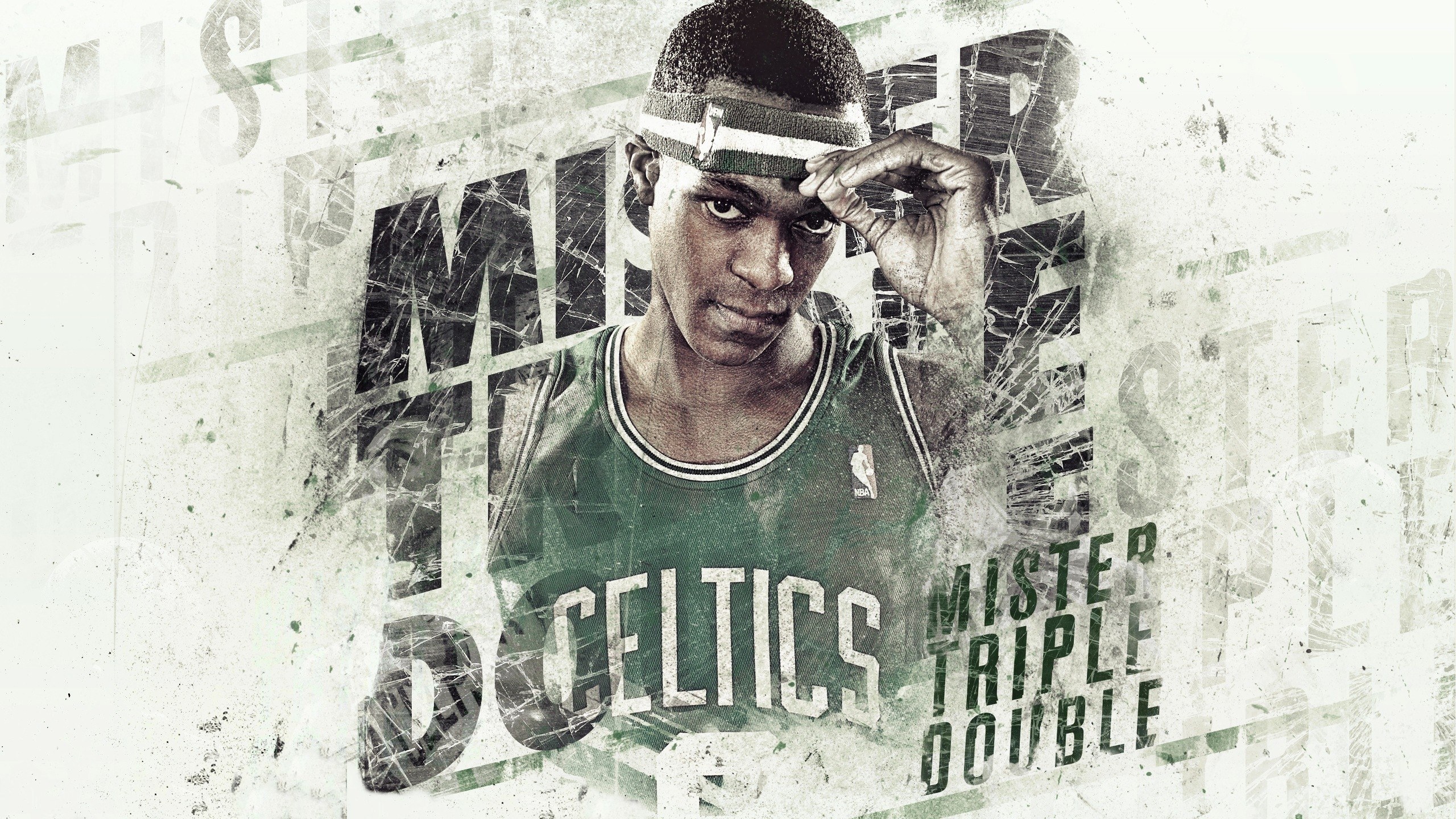 Rajon Rondo Celtics artwork