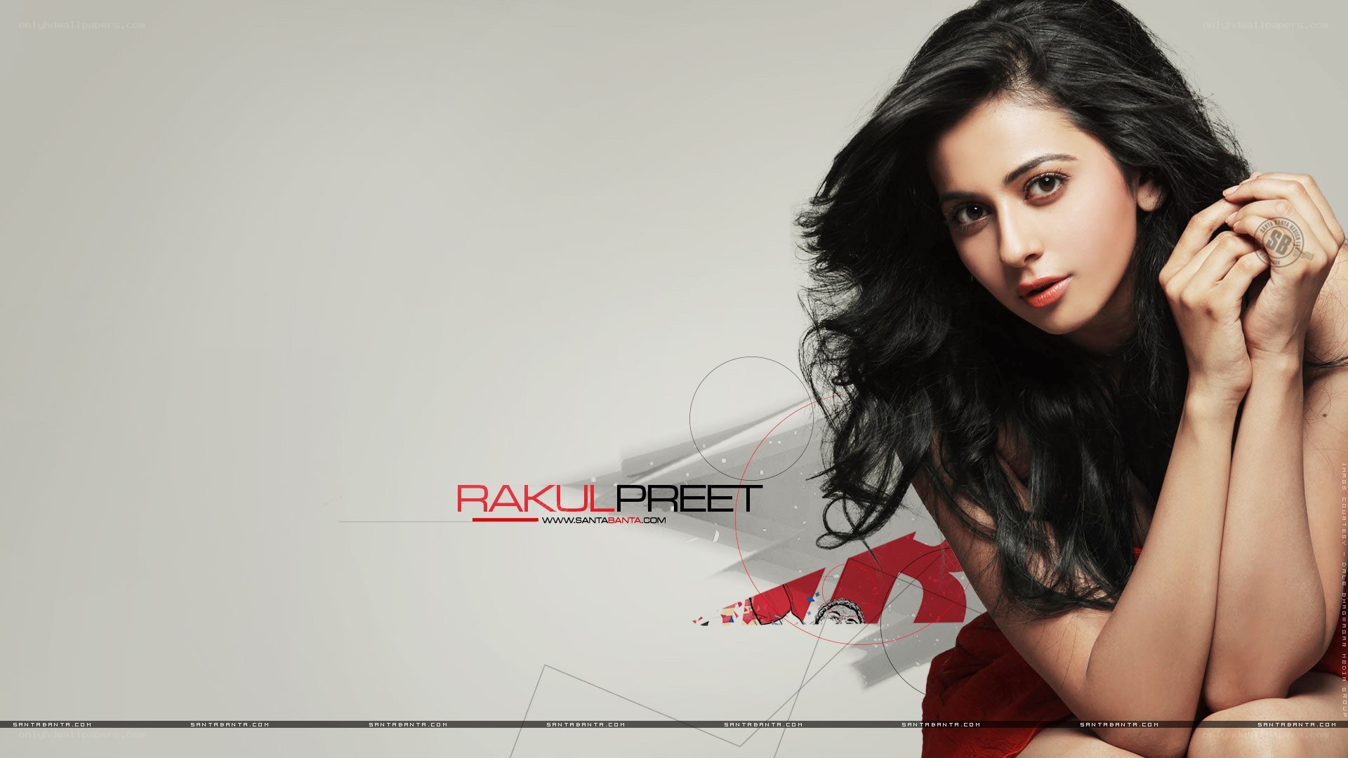 Rakul Preet in red dress