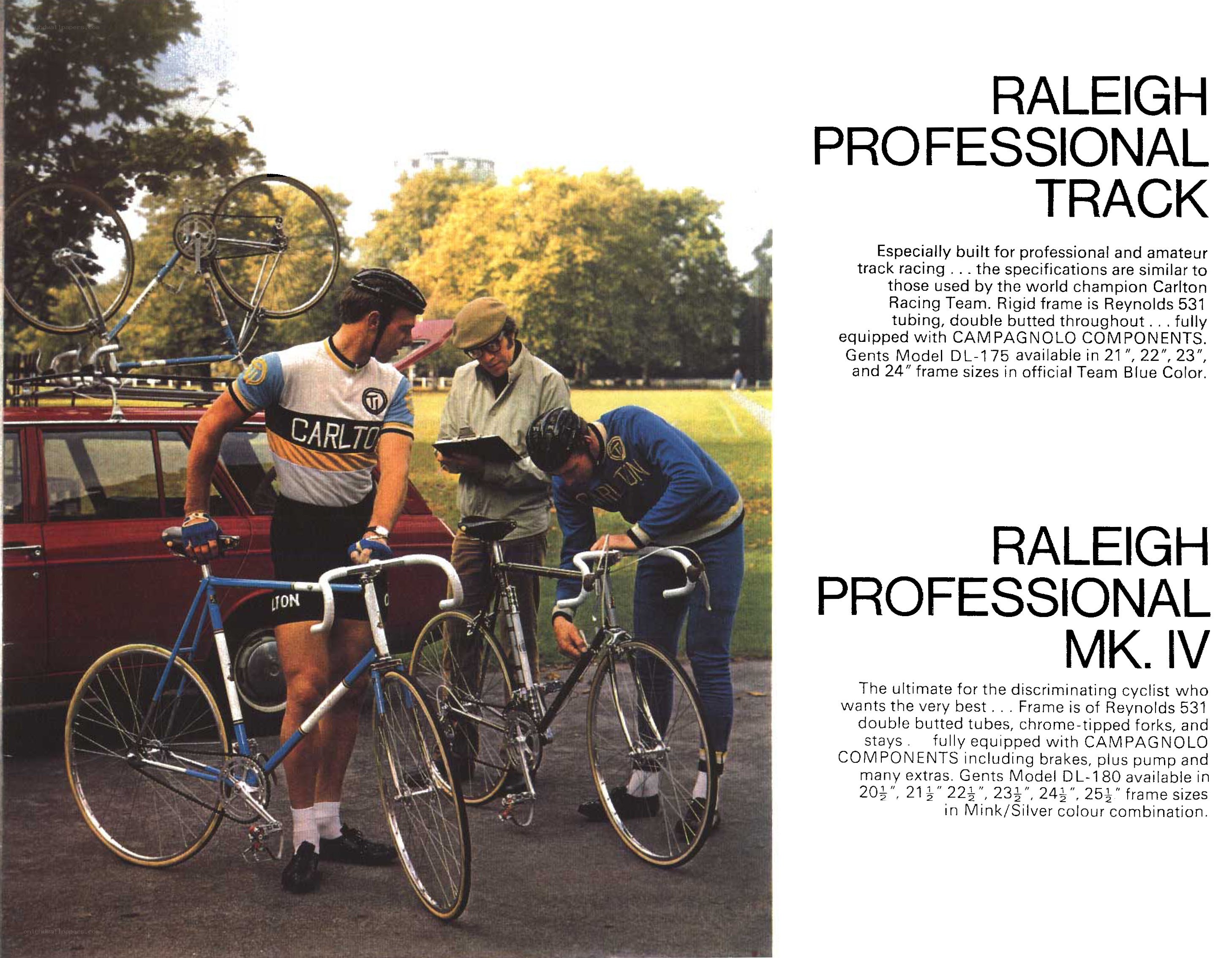 Raleigh bicycle advertisement