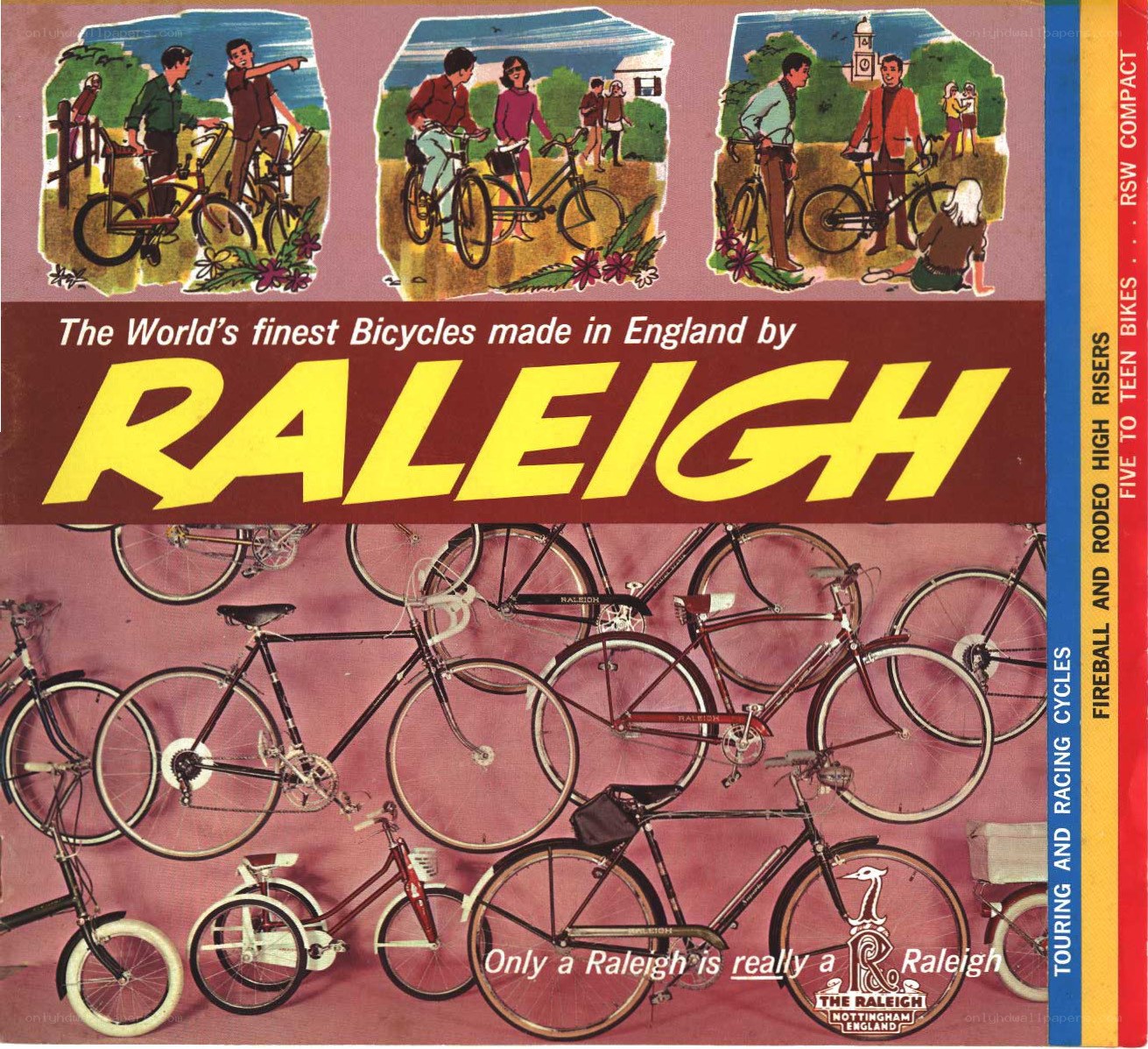Raleigh bicycle advertisement