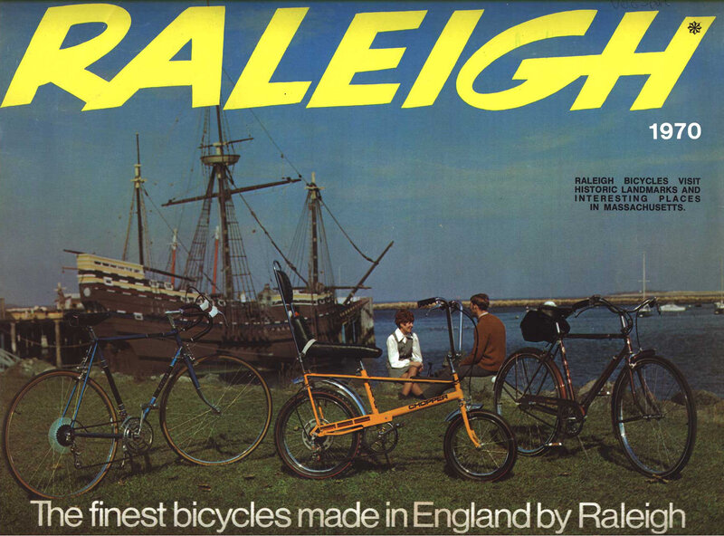 Raleigh bicycles 1970 ad