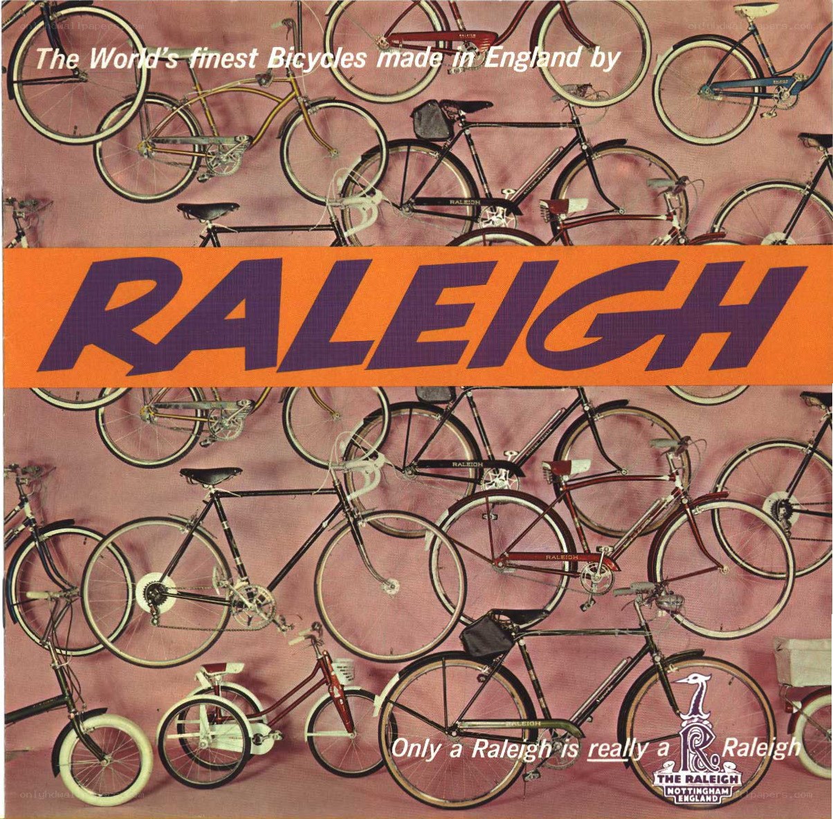 Raleigh bicycles advertisement