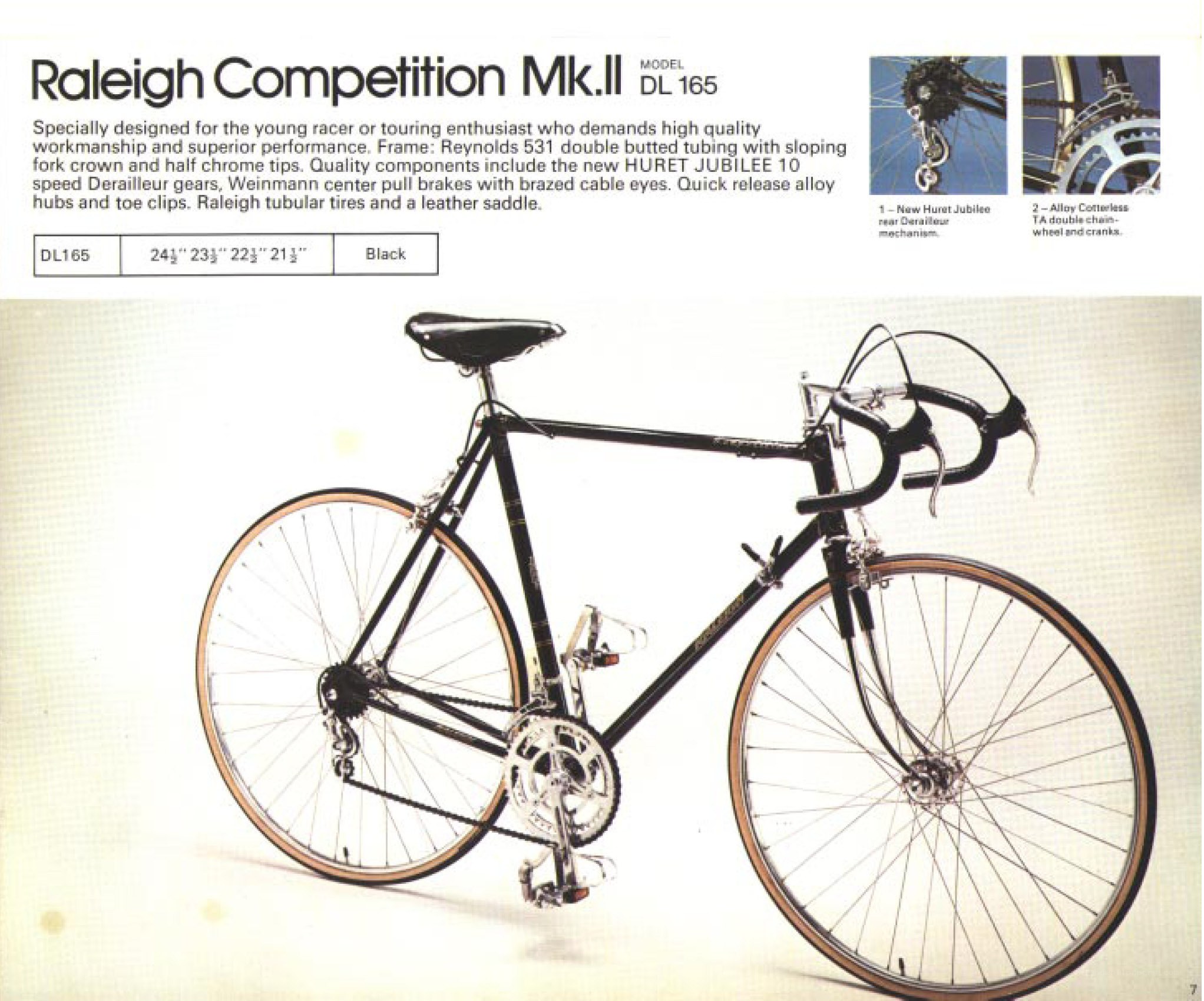 Raleigh Competition Mk.II bicycle