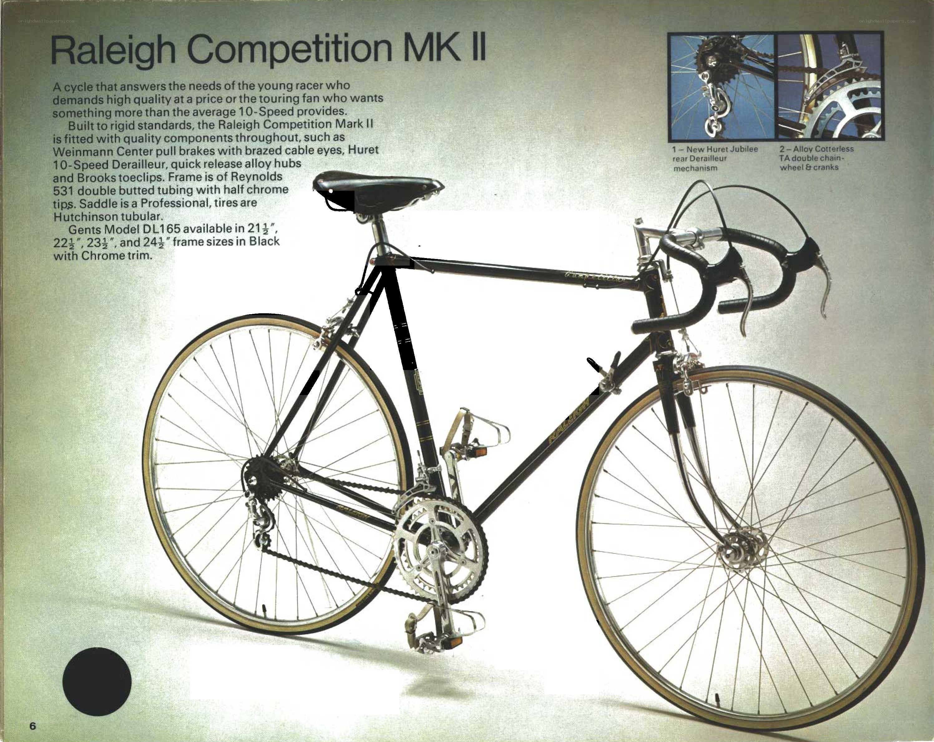 Raleigh Competition MK II bicycle