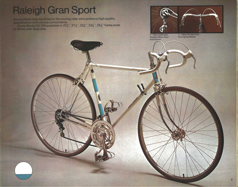 Raleigh Gran Sport bicycle