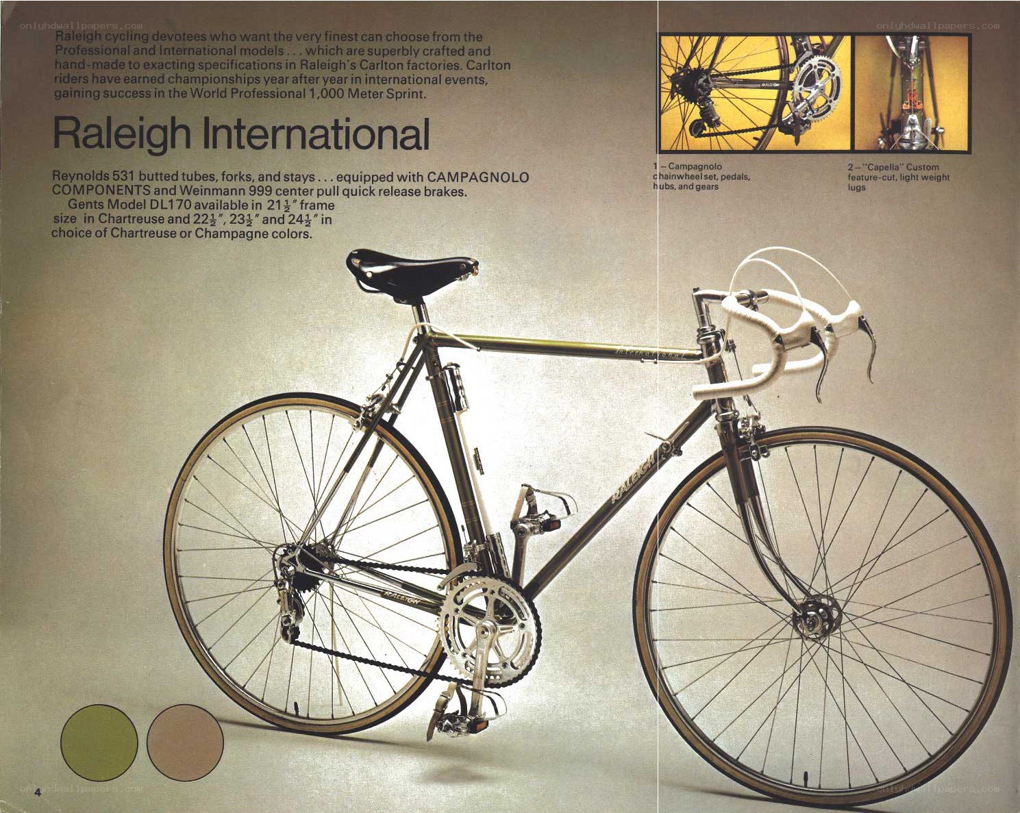 Raleigh International bicycle ad