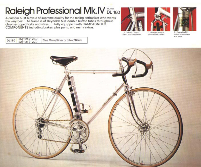 Raleigh Professional Mk.IV bicycle