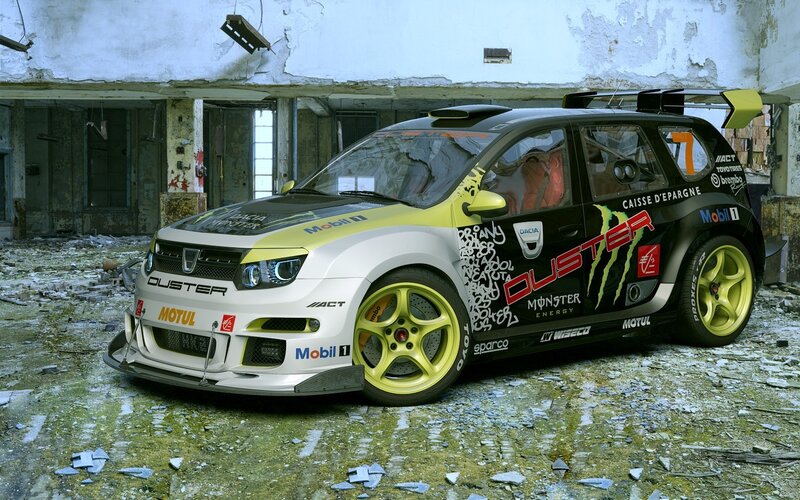 Rally Car in Ruin