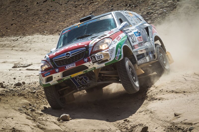 Rally Car on Dirt — Brown, Dynamic, Afternoon, Photograph, Dirt Road