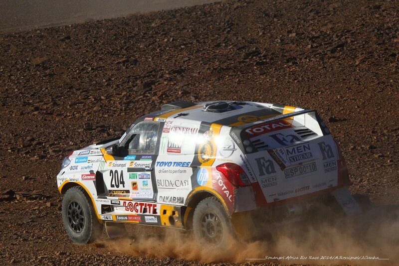 Rally Car on Dirt — Brown, Dynamic, Afternoon, Photograph, Dirt Track