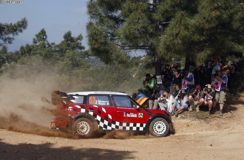 Rally Car on Dirt — Red, Dynamic, Afternoon, Photograph, Dirt Road, Trees