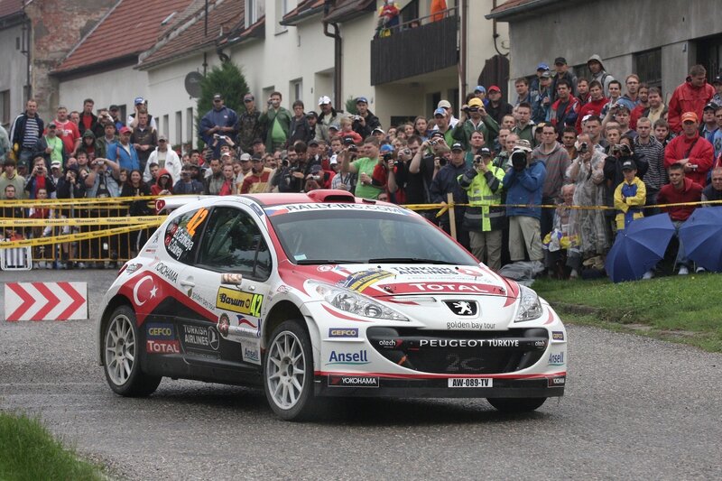 Rally Car on Street