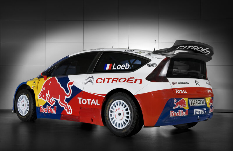 Rally Car — White, Dramatic, Photograph