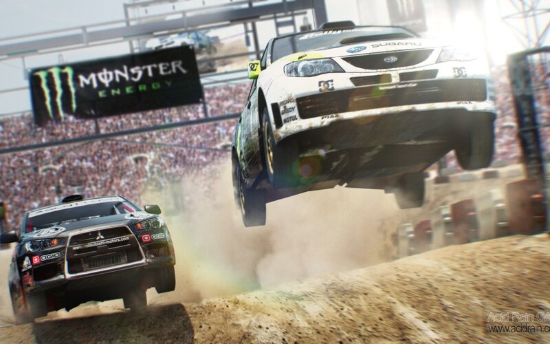 Rally Cars Jumping