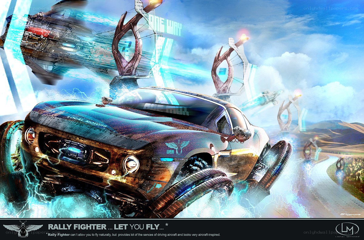 Rally Fighter concept art