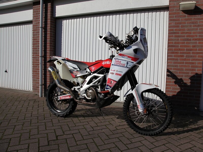 Rally Motorcycle — White