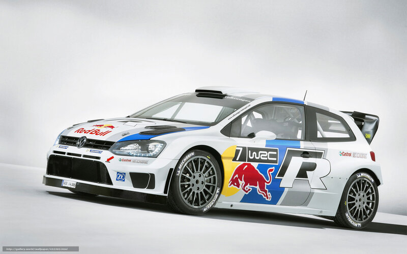 Rally Race Car — White