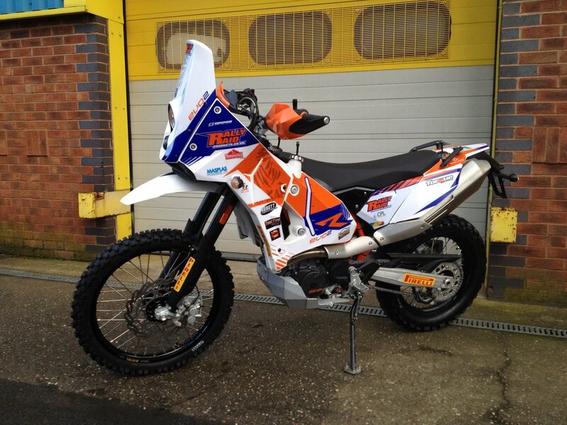 Rally Raid Motorcycle