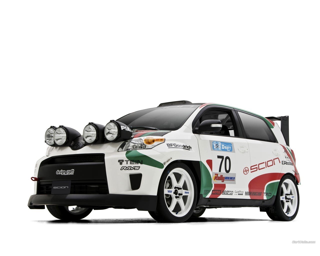 rally scion vehicle