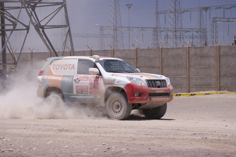 Rally Toyota Vehicle