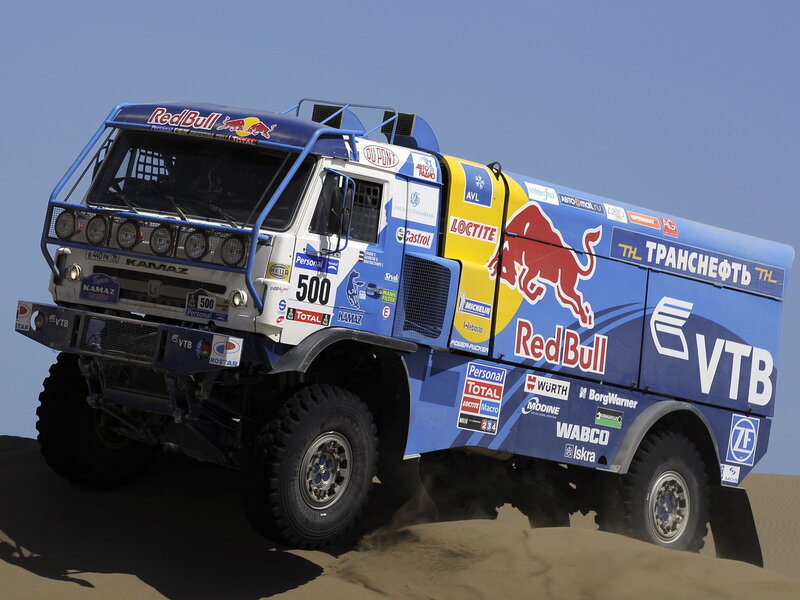 Rally Truck on Sand
