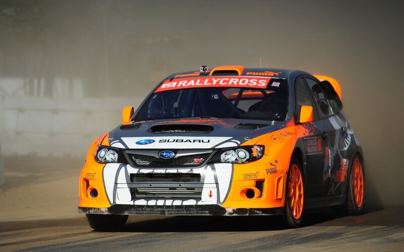 Rallycross Car — Orange