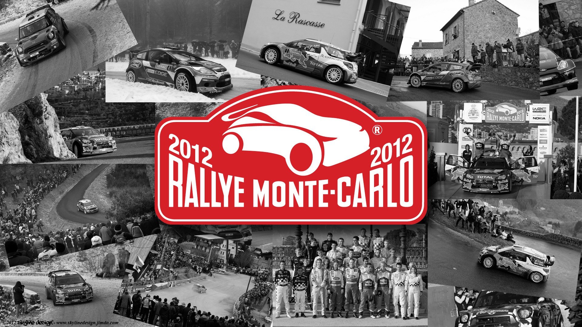 Rallye Monte-Carlo 2012 collage