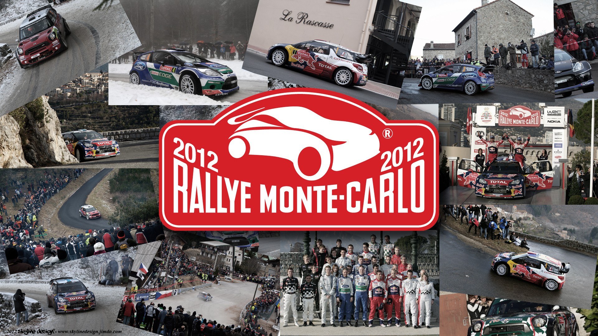 Rallye Monte-Carlo 2012 collage