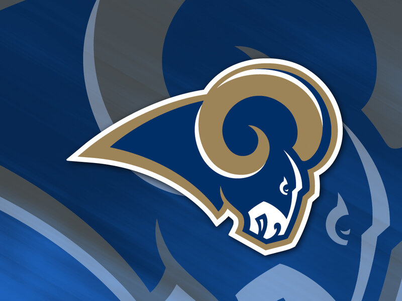 Ram Head Logo — Blue, Bold