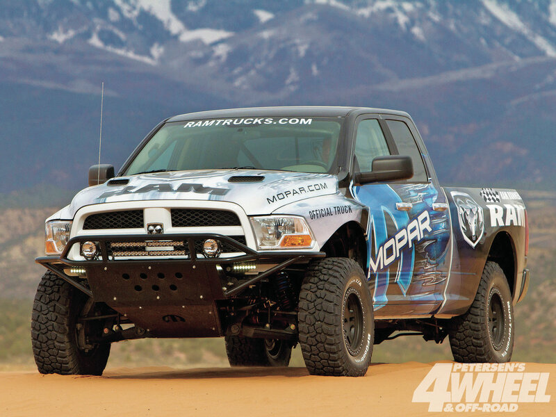 Ram Truck in Desert