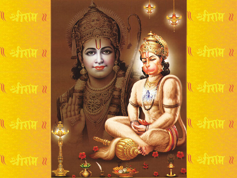 Rama and Hanuman