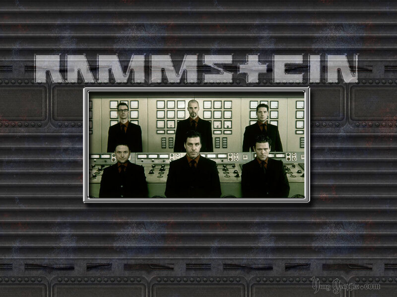 Rammstein band photo wallpaper