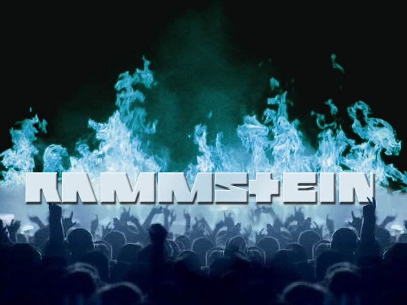 Rammstein concert crowd