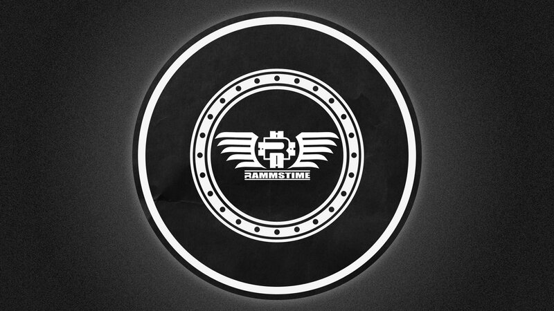Rammstein Logo — Black, Dark, Vector Art