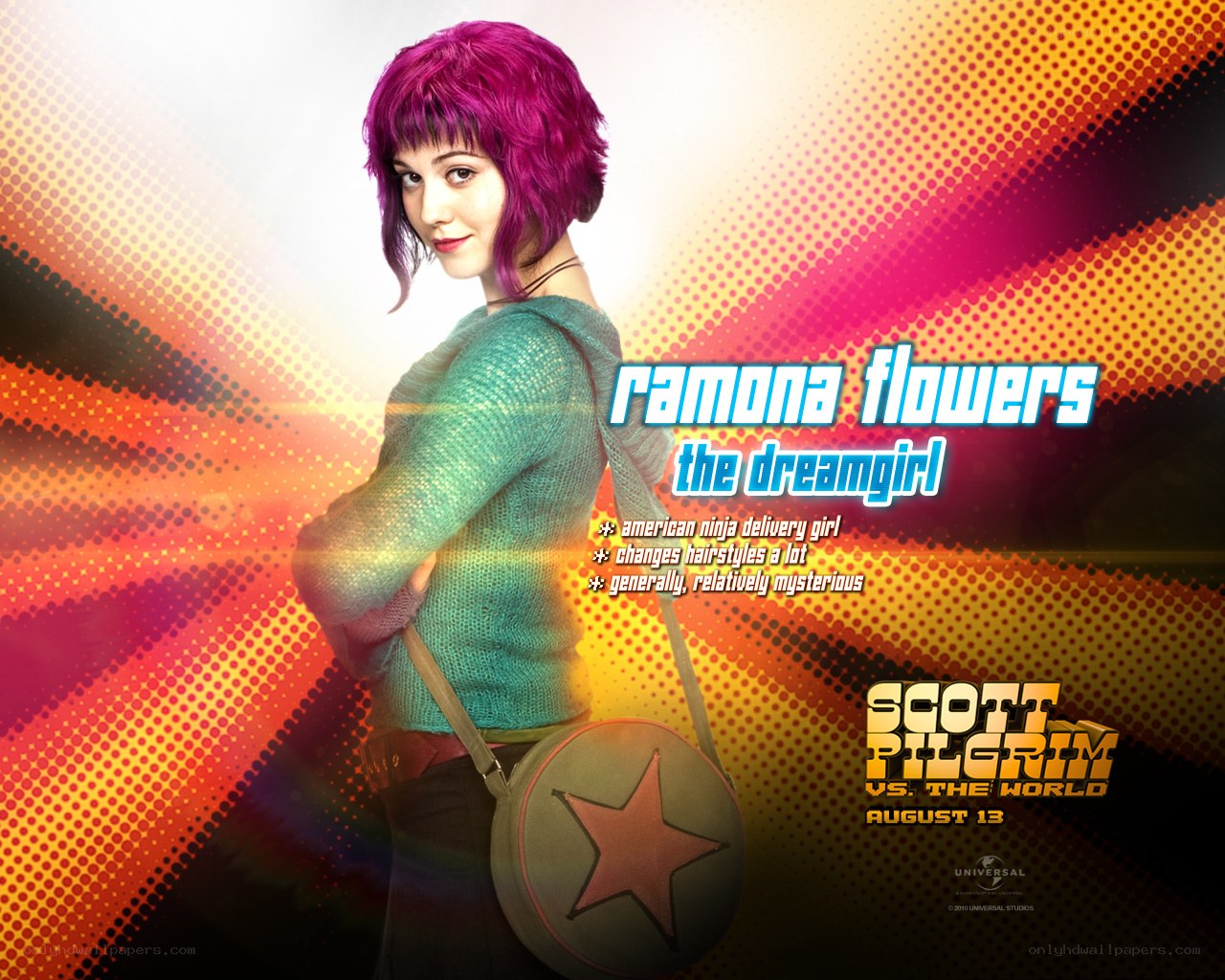 Ramona Flowers character poster