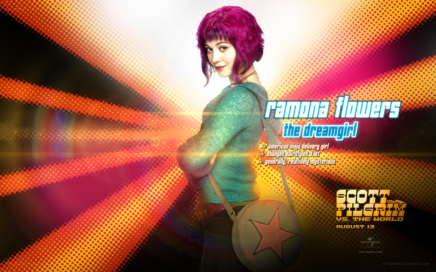 Ramona Flowers character poster