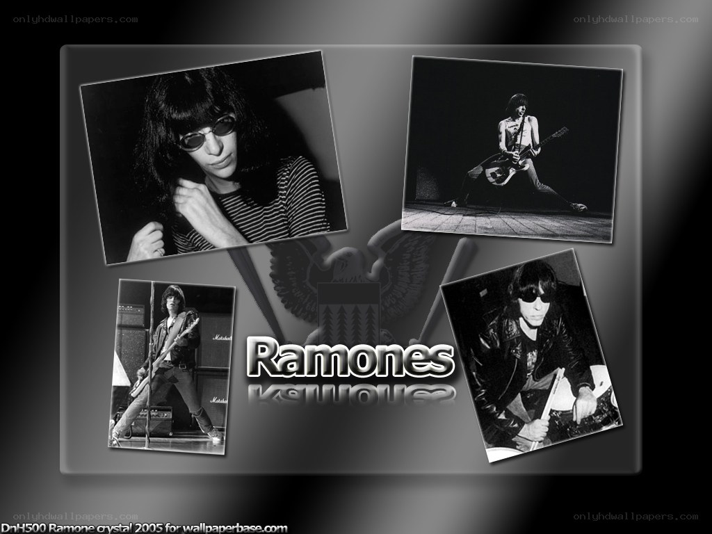 Ramones band collage