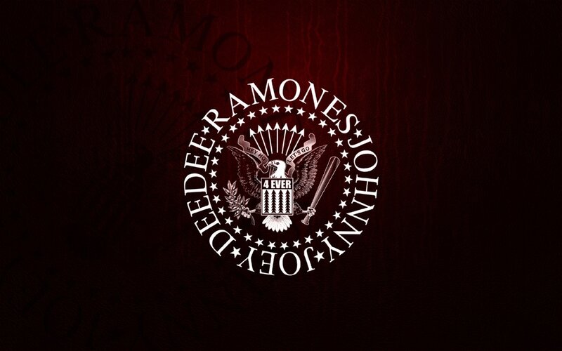 Ramones Band Logo — Black